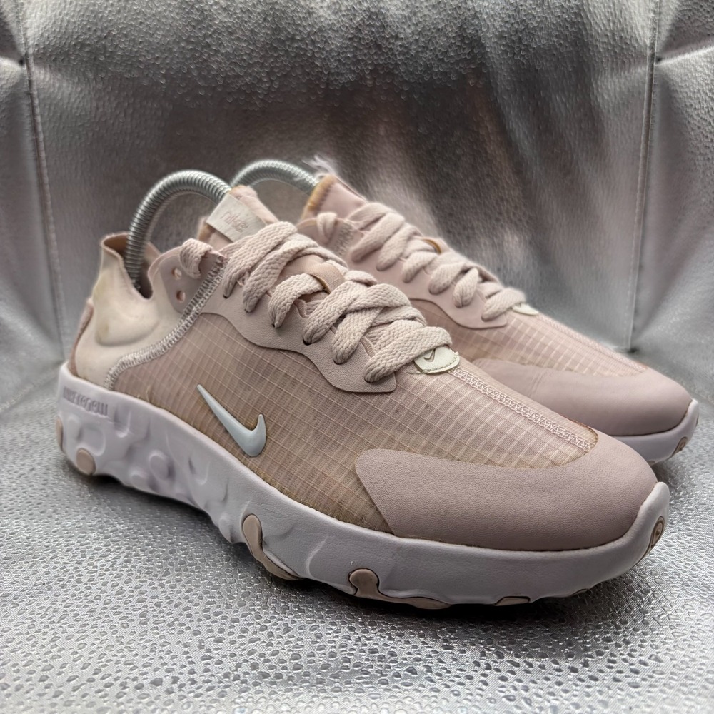 Size 8 Nike Renew Lucent Pink & White Womens Running Sneaker Shoes BQ4152-602